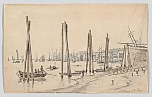 The Coastline of Altona Seen from the East