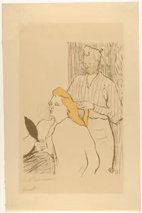 The Coiffure (Playbill for the Théâtre Libre)