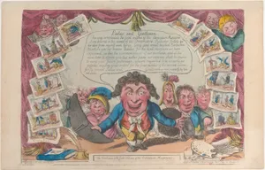 The Conclusion of the first Volume of the Caricature Magazine