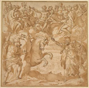 The Contest Between Athena and Poseidon for the Possession of Athens