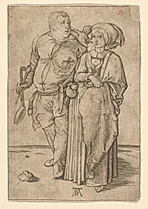 The Cook and His Wife (copy) by Albrecht Dürer