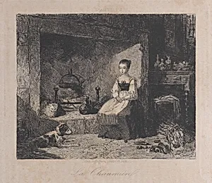The Cottage (La Chaumière) by François Jules Collignon