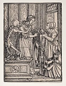 The Countess, from The Dance of Death by Hans Holbein the Younger|Hans Lützelburger