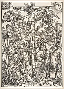The Crucifixion, from "The Large Passion" by Albrecht Dürer