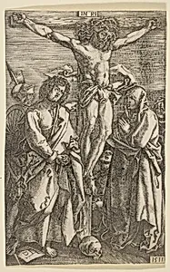The Crucifixion, from The Passion (reverse copy) by Albrecht Dürer