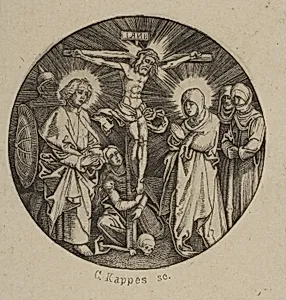 The Crucifixion (Round) (copy) by Carl Kappes|Albrecht Dürer