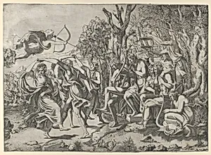 The Dance by Giulio Romano|Léon Davent
