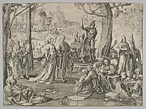 The Dance of St. Mary Magdalene (copy) by Lucas van Leyden