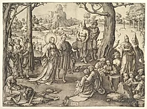 The Dance of the Magdalene by Lucas van Leyden