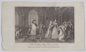 The Death of Mary Queen of Scots (from "European Magazine and London Review," volume I)