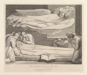 The Death of the Good Old Man, from "The Grave," a Poem by Robert Blair