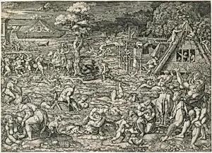 The Deluge by Dirck Vellert