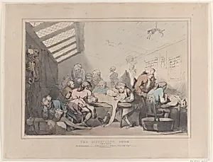 The Dissecting Room by T. C. Wilson|Thomas Rowlandson