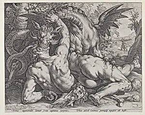 The Dragon Devouring the Companions of Cadmus