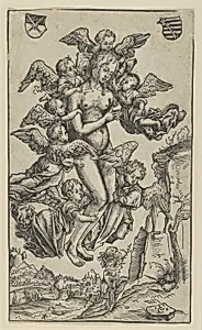 The Ecstacy of St. Mary Magdalen by Lucas Cranach the Elder