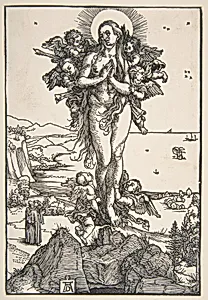 The Ecstasy of Saint Mary Magdalen by Albrecht Dürer