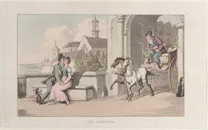 The Embrace, from "Journal of Sentimental Travels in the Southern Provinces of France, Shortly Before the Revolution"