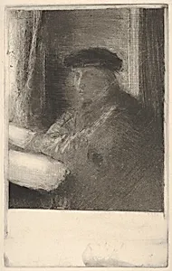 The Engraver Joseph Tourny by Edgar Degas|Joseph-Gabriel Tourny