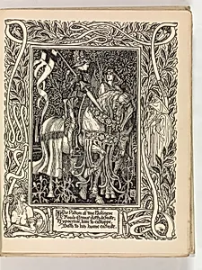 The Faerie Queene, A Poem in Six Books with the Fragment Mutabilitie: Book I by Edmund Spenser|Walter Crane|Thomas James Wise|George Allen & Co., Ltd.|Charles Whittingham [the elder]