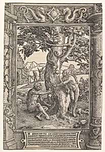 The Fall of Man by Lucas van Leyden