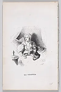 "The Female Cat" from The Complete Works of Béranger by Pierre Jean de Béranger|John Thompson|Fournier & Perrotin|J. J. Grandville
