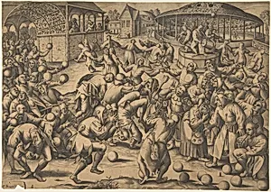 The Festival of Fools by Pieter van der Heyden|Pieter Bruegel the Elder|Aux Quatre Vents|Volcxken Dierix