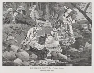 The Fishing Party (from "Appleton's Journal," Vol. II)
