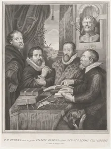 Portrait of Hugo Grotius|Peter Paul Rubens|Philip Rubens|Justus Lipsius|Ferdinando Gregori|Giuseppe Vanni|Peter Paul Rubens