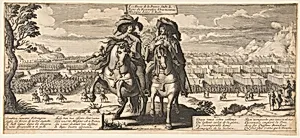 The French Forces: Louis XIII and Gaston d'Orléans by Abraham Bosse|Pierre Mariette