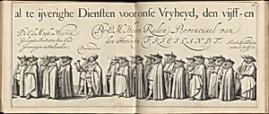 The Funeral Procession of Count Ernst Casimir, Stadtholder of Friesland and Groningen, that took place in Leeuwarden on January 3, 1633 by Jan Herman|Jelle Reijners|Claude Fonteyne