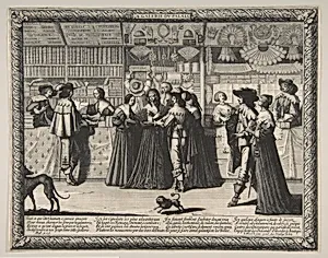 The Gallery of the Palace of Justice by Abraham Bosse|Jean I Leblond