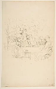 The Garden by James McNeill Whistler