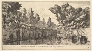 The Garden of M. de Nue Outside of the Suburb of S. Marceau near Paris