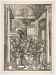 The Glorification of the Virgin, from "The Life of The Virgin" by Albrecht Dürer