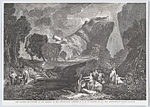 The Goddess of Discord in the Garden of the Hesperides, from "lllustrated London News" by Henry Linton|Edmond Morin|Joseph Mallord William Turner