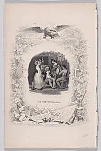 "The Good Old Man" from The Songs of Béranger by Alfred Johannot|Fournier & Perrotin|Pierre Jean de Béranger|François-Louis Français|Melchior Péronard