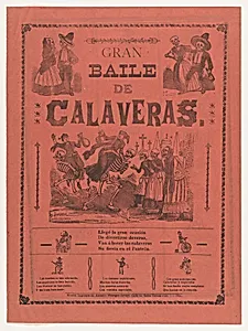 The great dance of skeletons by José Guadalupe Posada|Antonio Vanegas Arroyo
