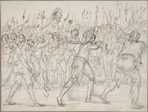 The Head of Jean Féraud (1759–1795), a Deputy at the Convention, Carried on a Pike, May 21, 1795