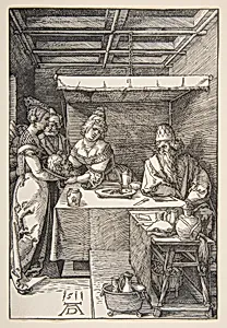 The Head of Saint John the Baptist Brought to Herod by Albrecht Dürer