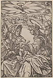 The Holy Family with Saint Anne and Saint Joachim