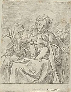 The Holy Family with Saint Clare