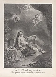 The Holy Family with Saint Elizabeth and angels