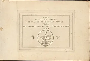 The Iliad and Odyssey of Homer, Engraved From the Compositions of John Flaxman, Sculptor, Rome by Homer|John Flaxman|Tommaso Piroli