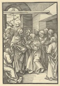 The Incredulity of Thomas, from Speculum passionis domini nostri Ihesu Christi