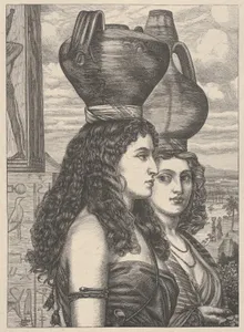 The Israelites in Egypt–Water Carriers, from "Dalziels' Bible Gallery"