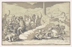 The Israelites Passing the Red Sea, from Diversarum Iconum...Series Secunda