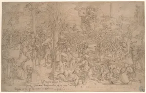 The Jews Collecting the Twelve Stones from the River Jordan