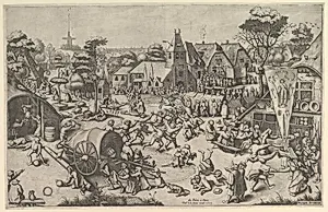 The Kermis of Saint George by Pieter Bruegel the Elder|Johannes van Doetecum I|Lucas van Doetecum|Paul de la Houve