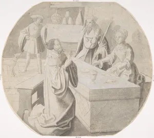 The King and Haman at Esther's Banquet of Wine