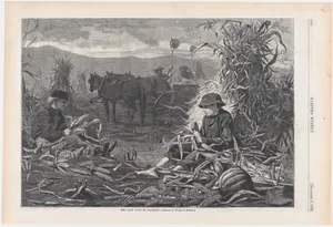 The Last Days of Harvest (from "Harper's Weekly," Vol. XVII)